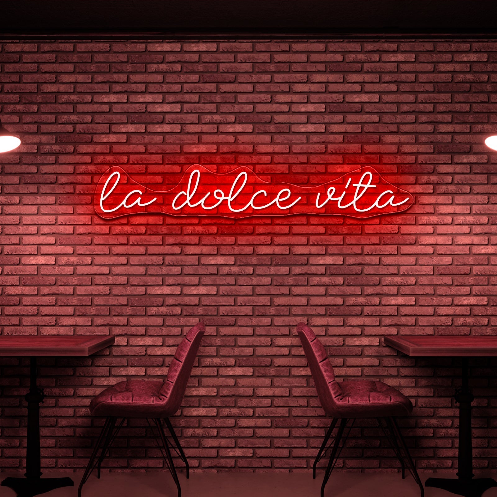 La Dolce Vita Led Light Wall Art - Shineneon