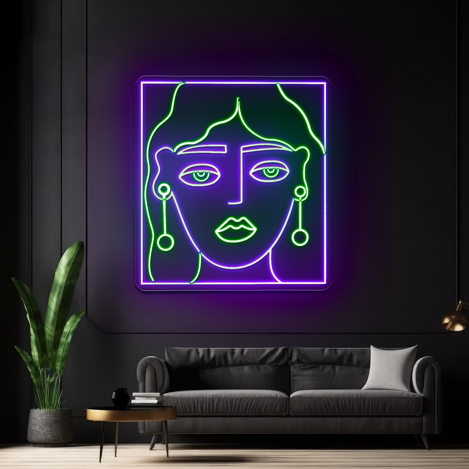 Lips Dripping Custom Led Signs Artwork For Sale