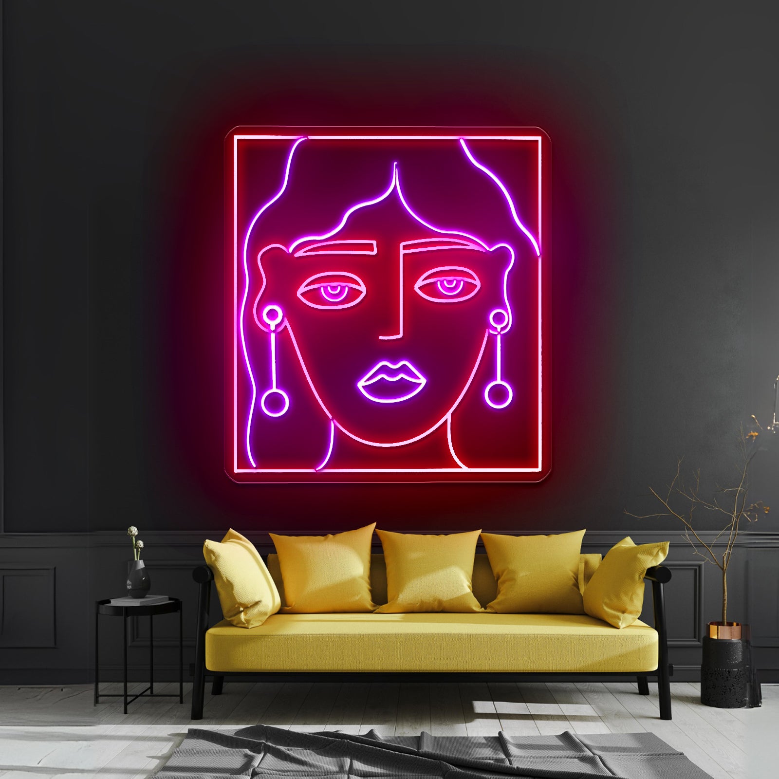 Lips Dripping Custom Led Signs Artwork For Sale