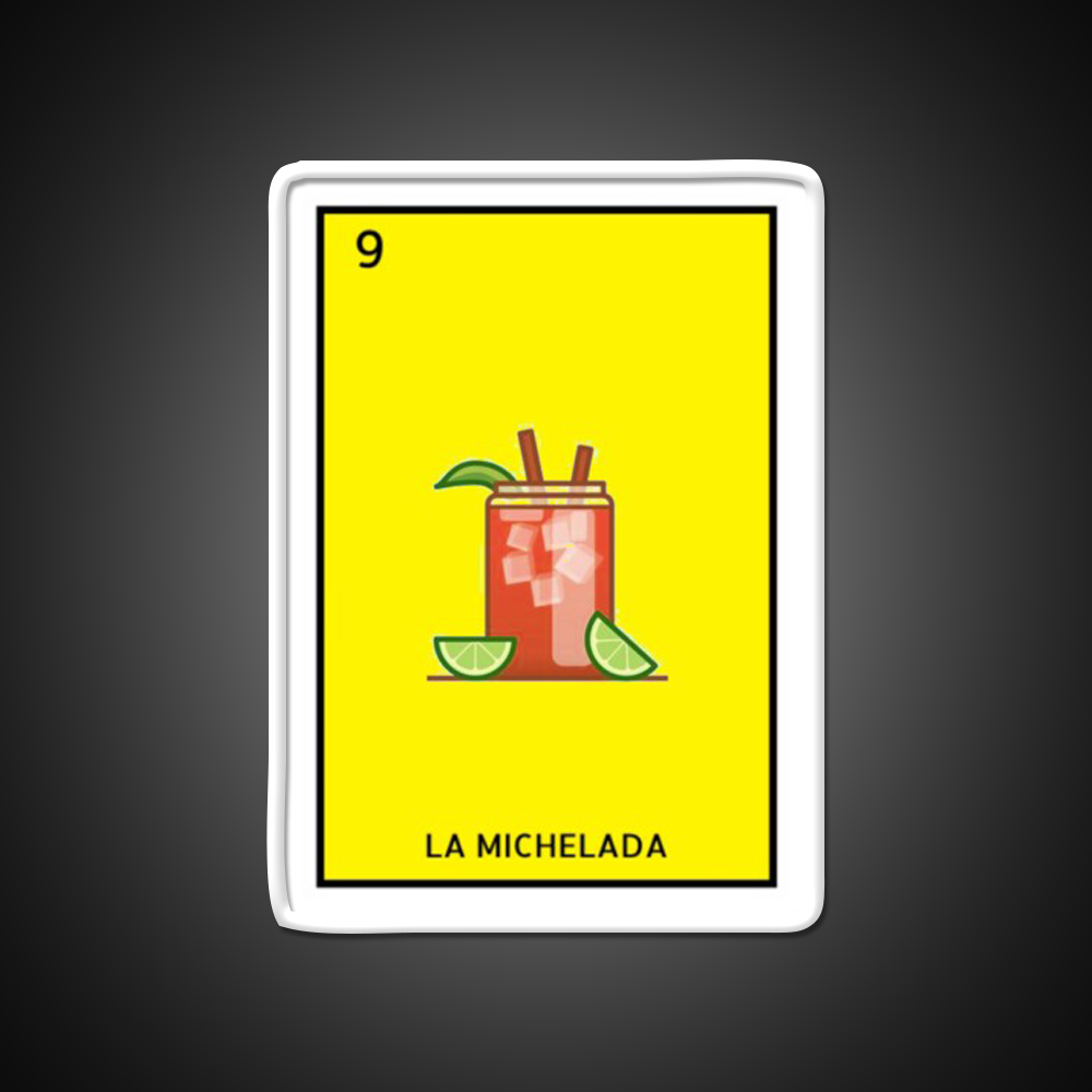 La Michelada Loteria Beer Bar Decor Led Neon Sign Rgb Color - LED neon sign view 11