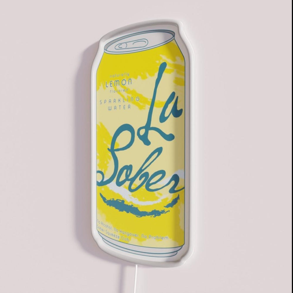 La Sober Rgb Led Neon Sign