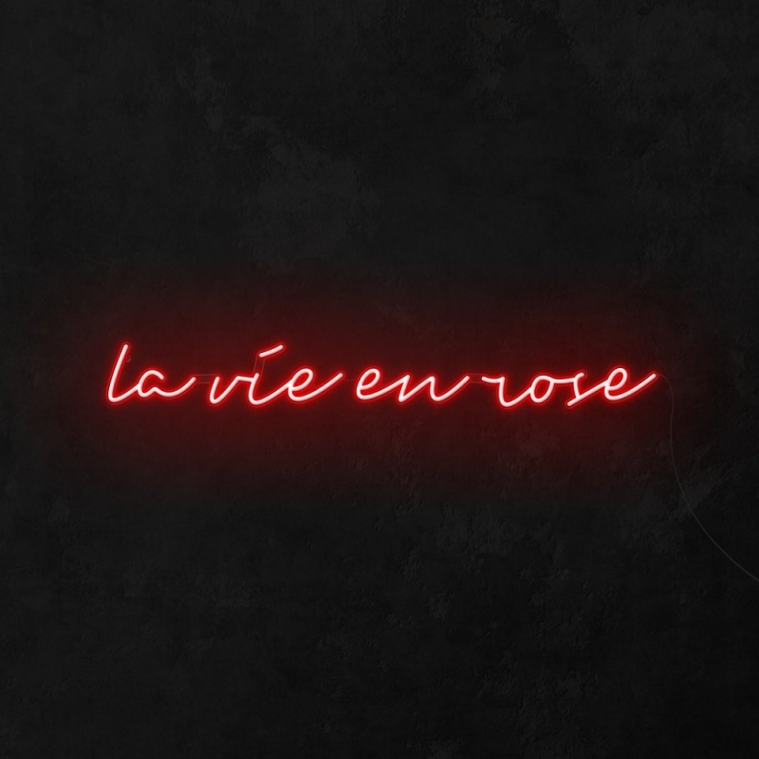 La Vie En Rose Led Neon Sign Wall Art | Shineneon