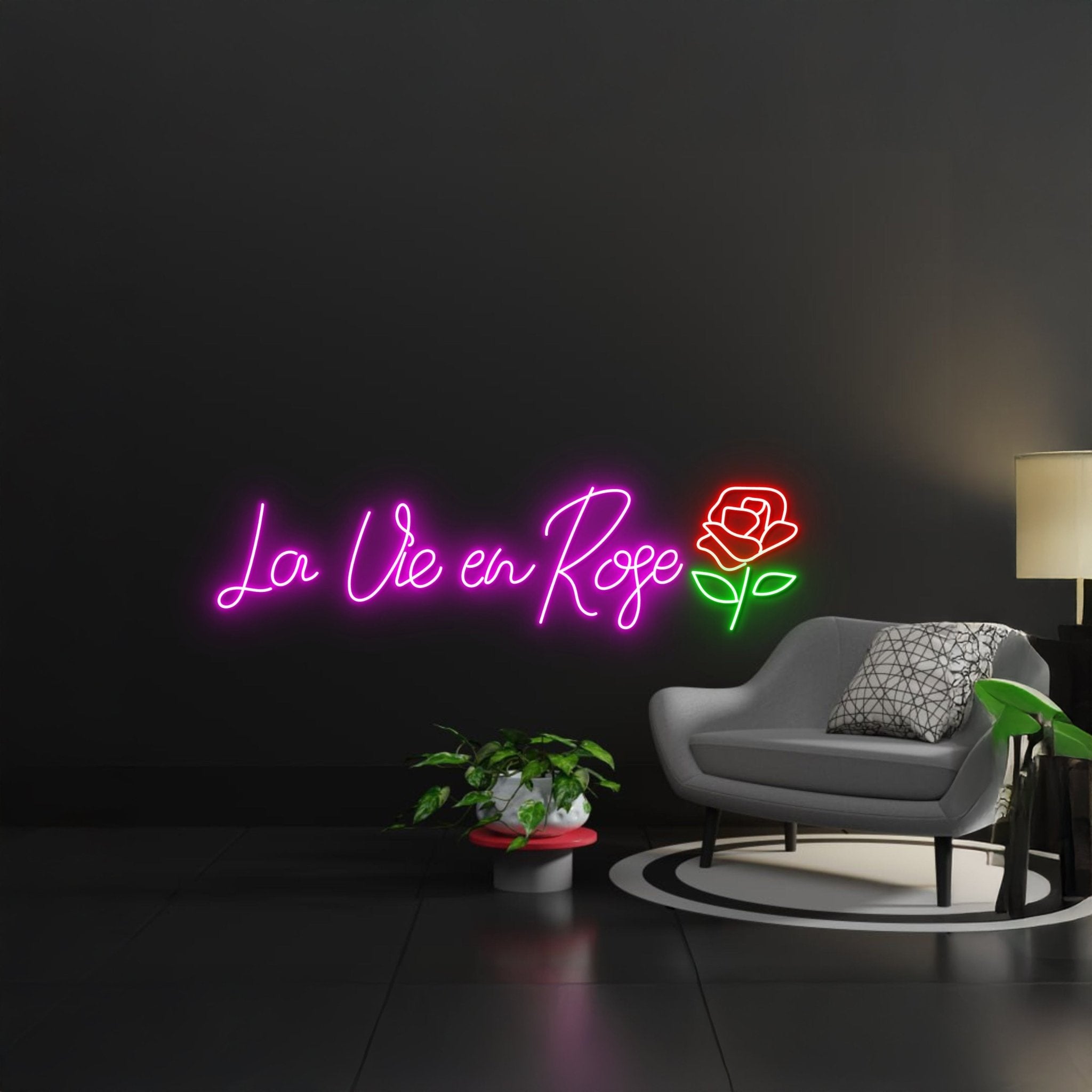 La Vie En Rose Led Sign - Shineneon