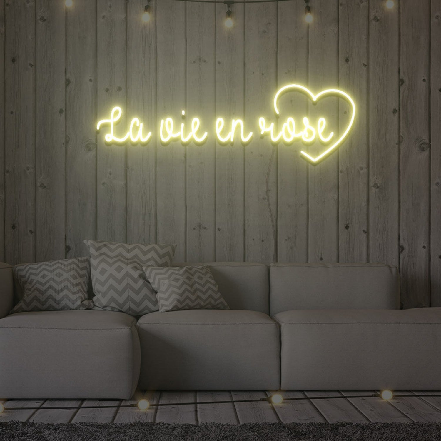 La Vie En Rose Neon Light Signs Bar Party Decoration | Shineneon
