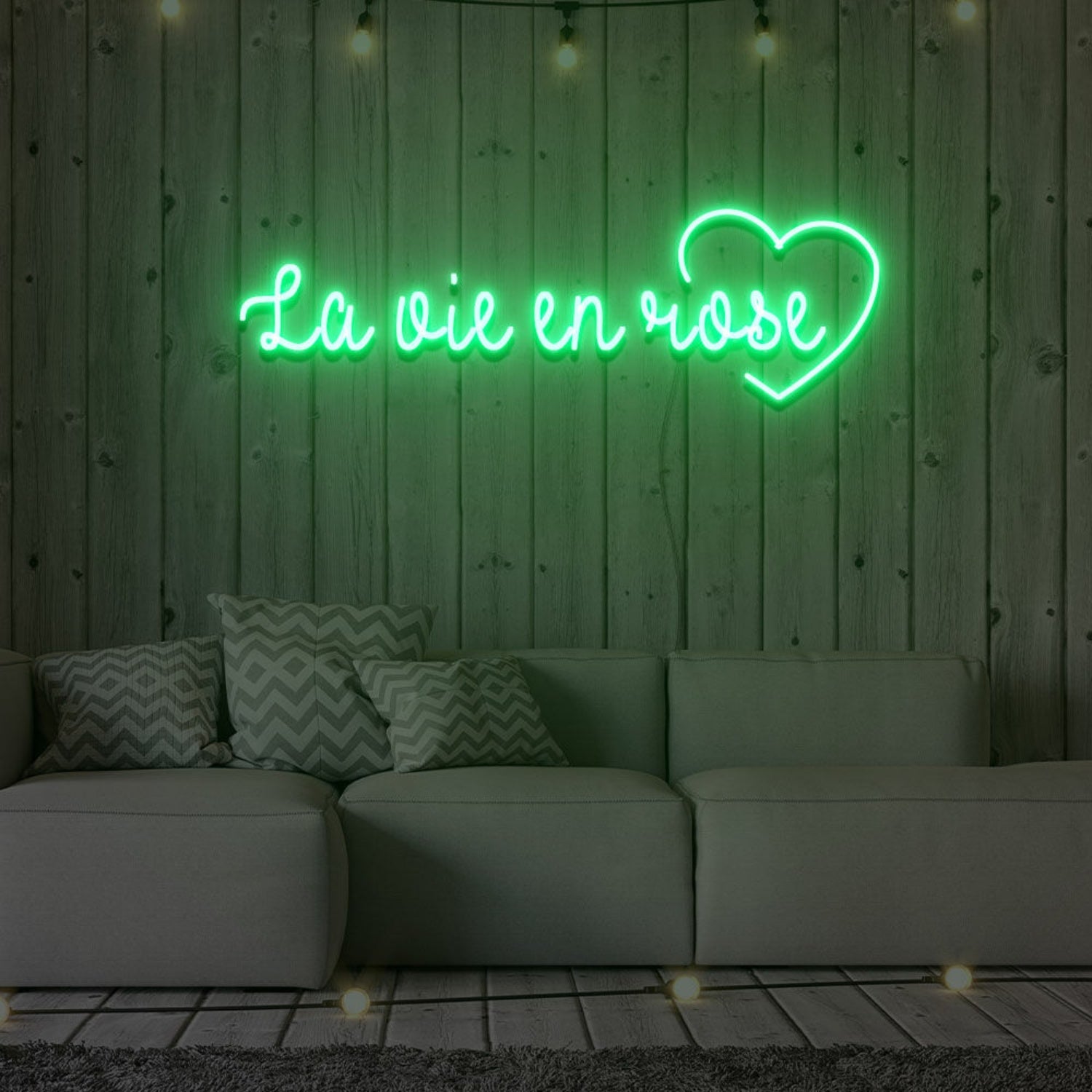 La Vie En Rose Neon Light Signs Bar Party Decoration | Shineneon