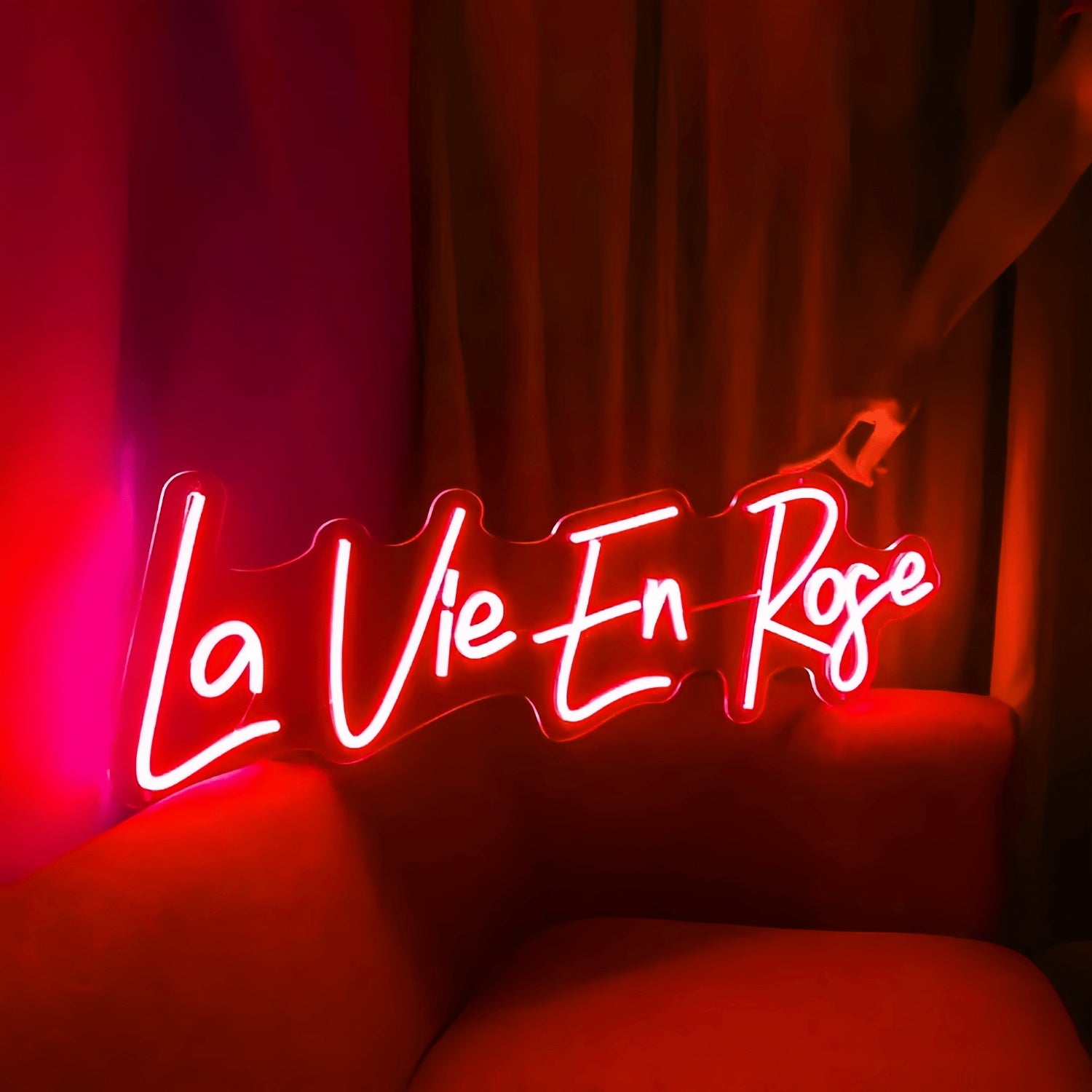 La Vie En Rose Neon Sign Illuminate Your Love Story | Shineneon