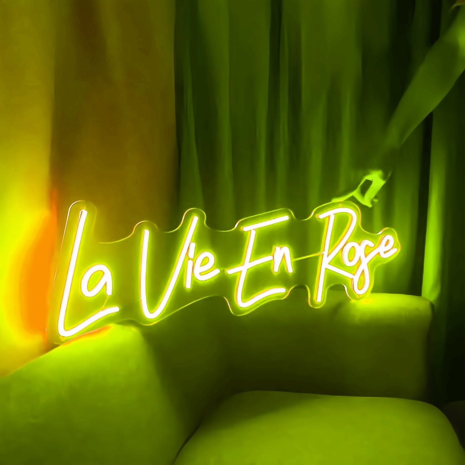 La Vie En Rose Neon Sign Illuminate Your Love Story | Shineneon
