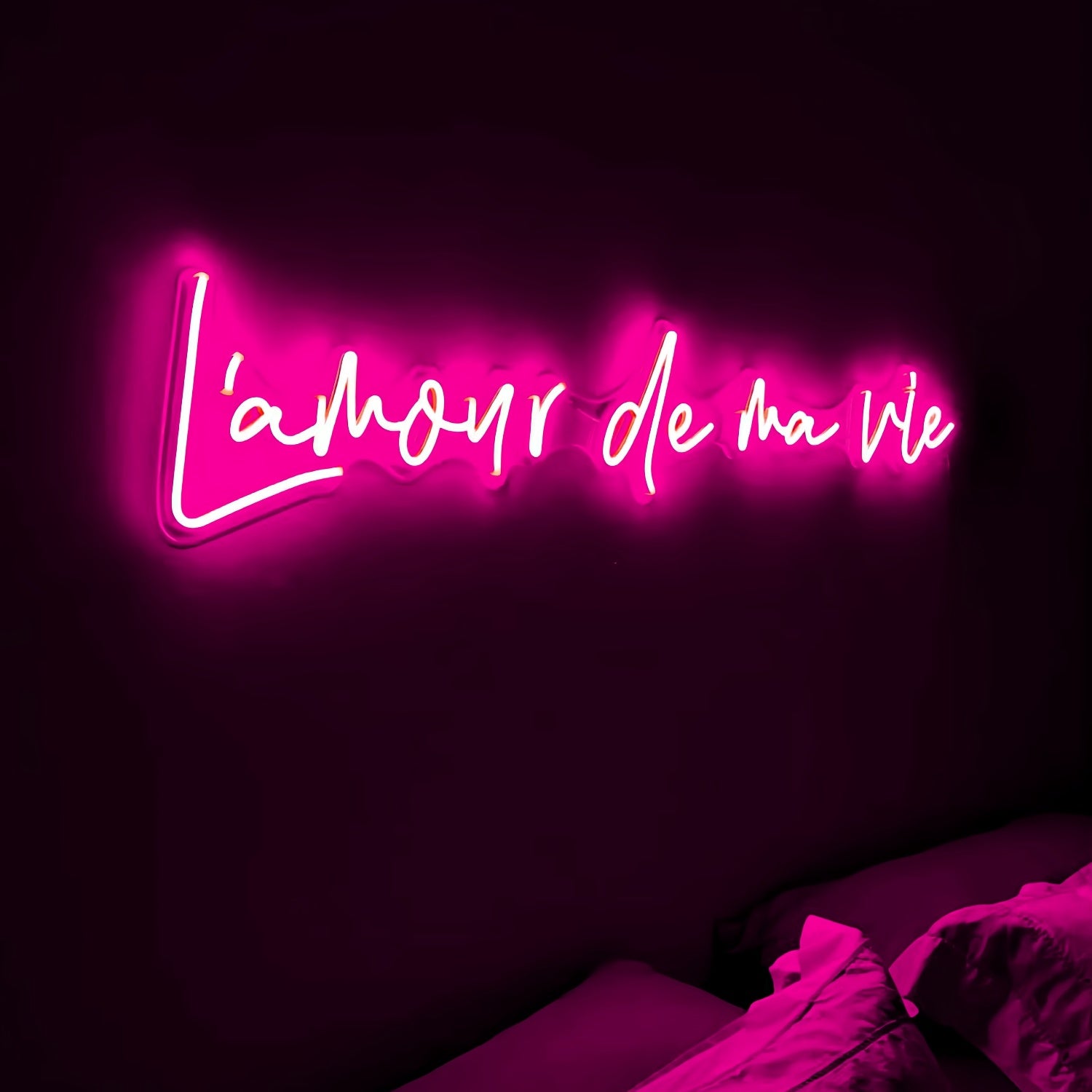 La Vie En Rose Neon Sign Radiate The Romantic Glow | Shineneon