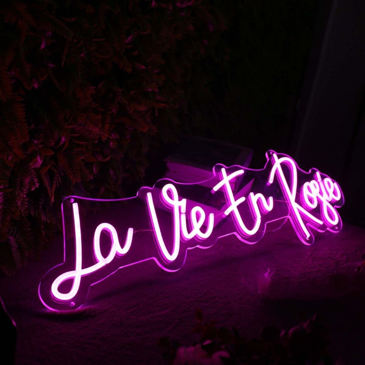 La Vie En Rosie Pink Led Neon Sign - Shineneon