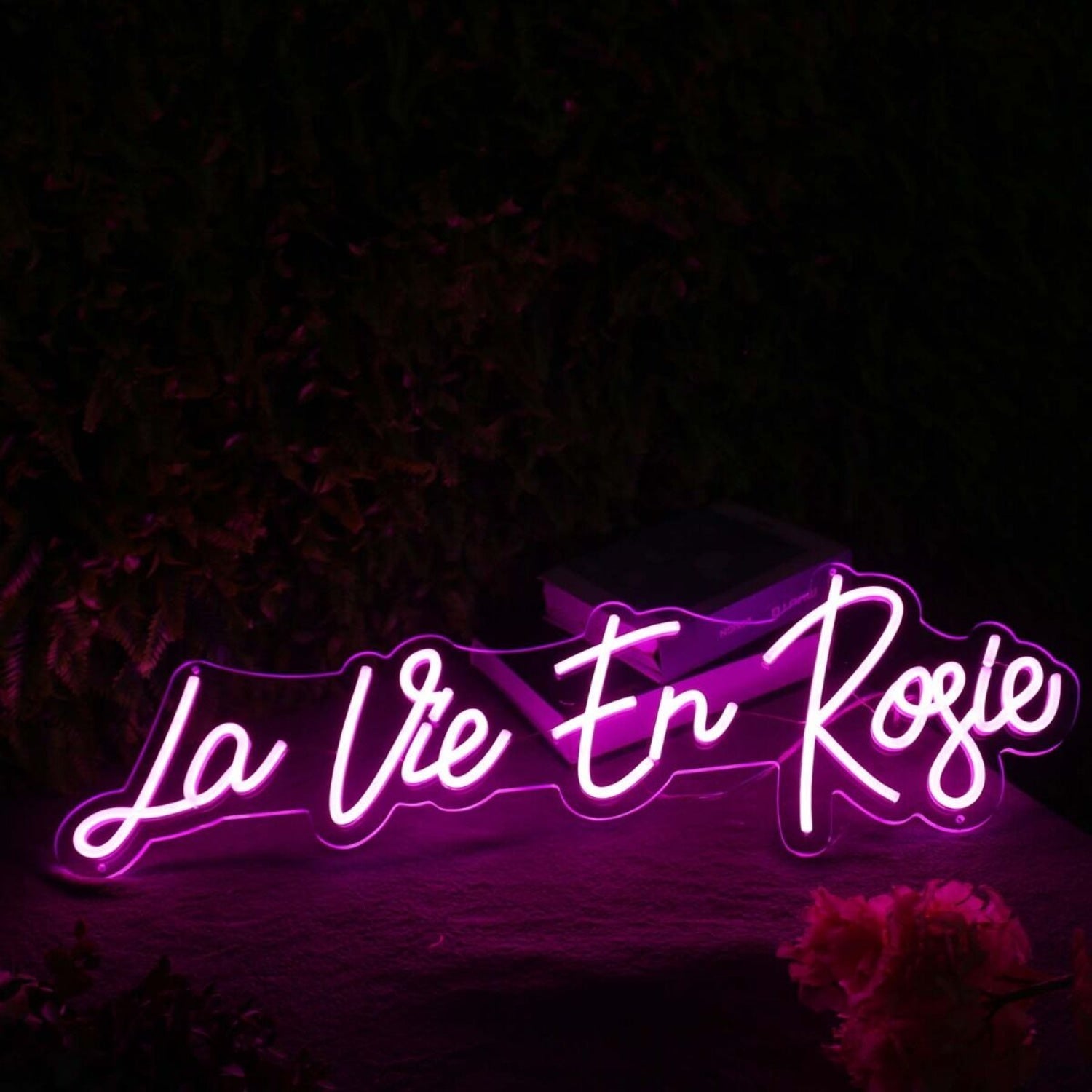 La Vie En Rosie Pink Led Neon Sign - Shineneon