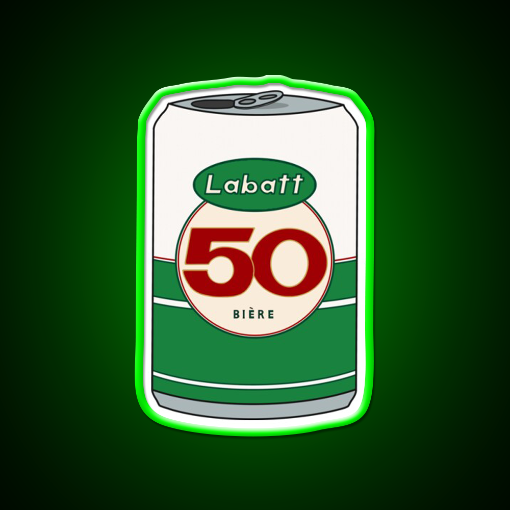 Labatt 50 Beer Can Beer Bar Decor Led Neon Sign Rgb Color - LED neon sign view 8