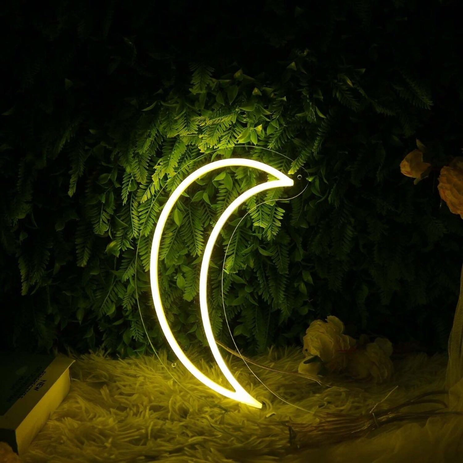 Lack Of Moon Yellow Led Neon Sign - Shineneon