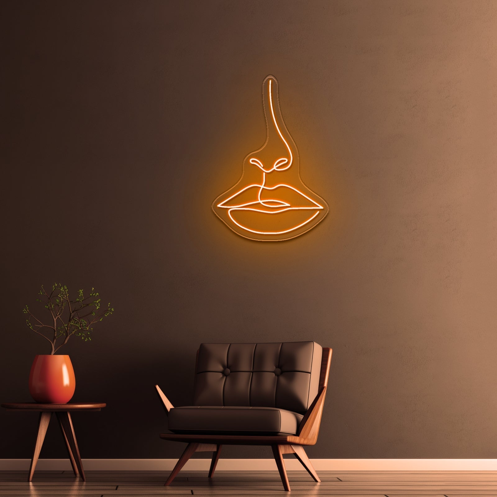 Lady Face Neon Sign For Bedroom Decor - Shineneon