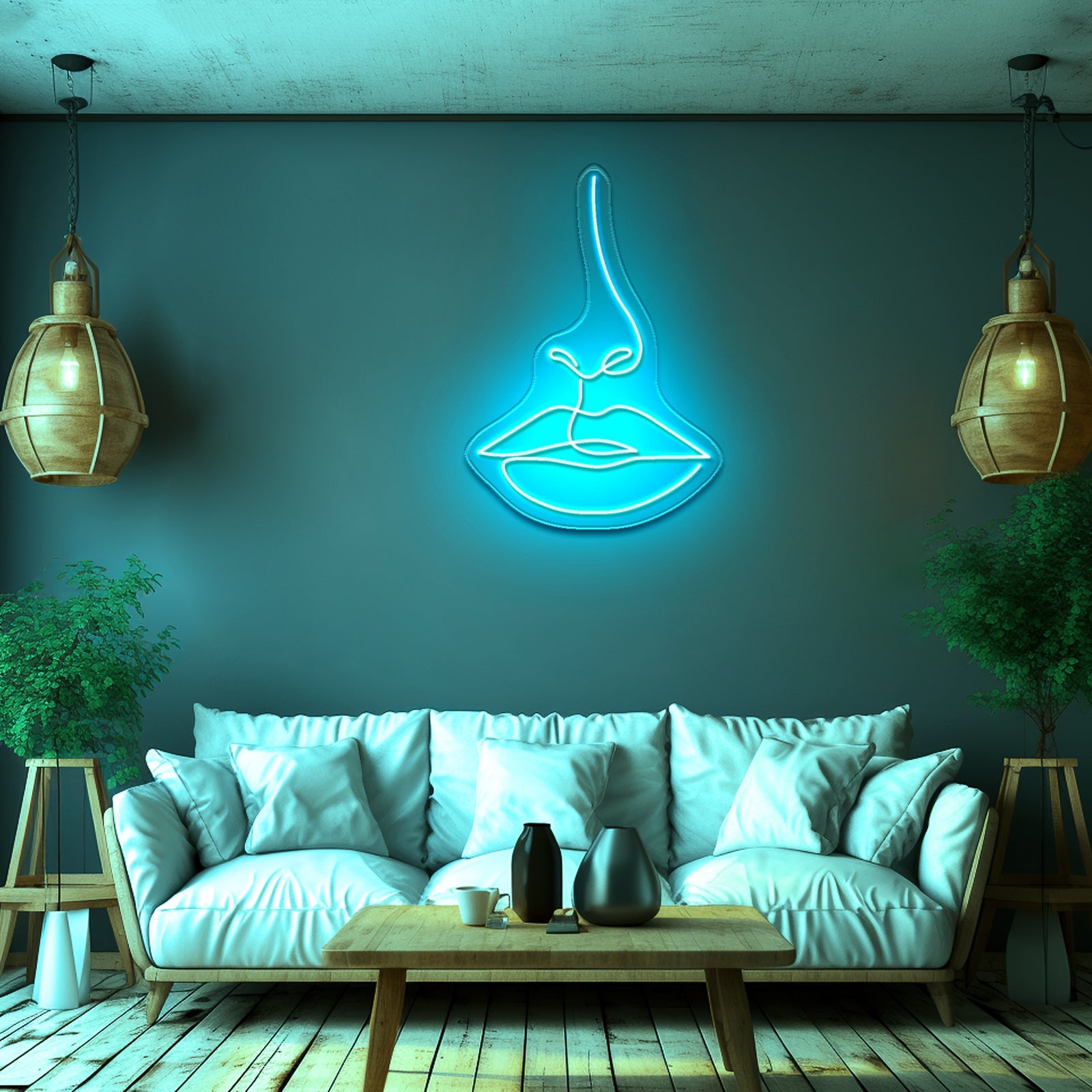 Lady Face Neon Sign For Bedroom Decor - Shineneon
