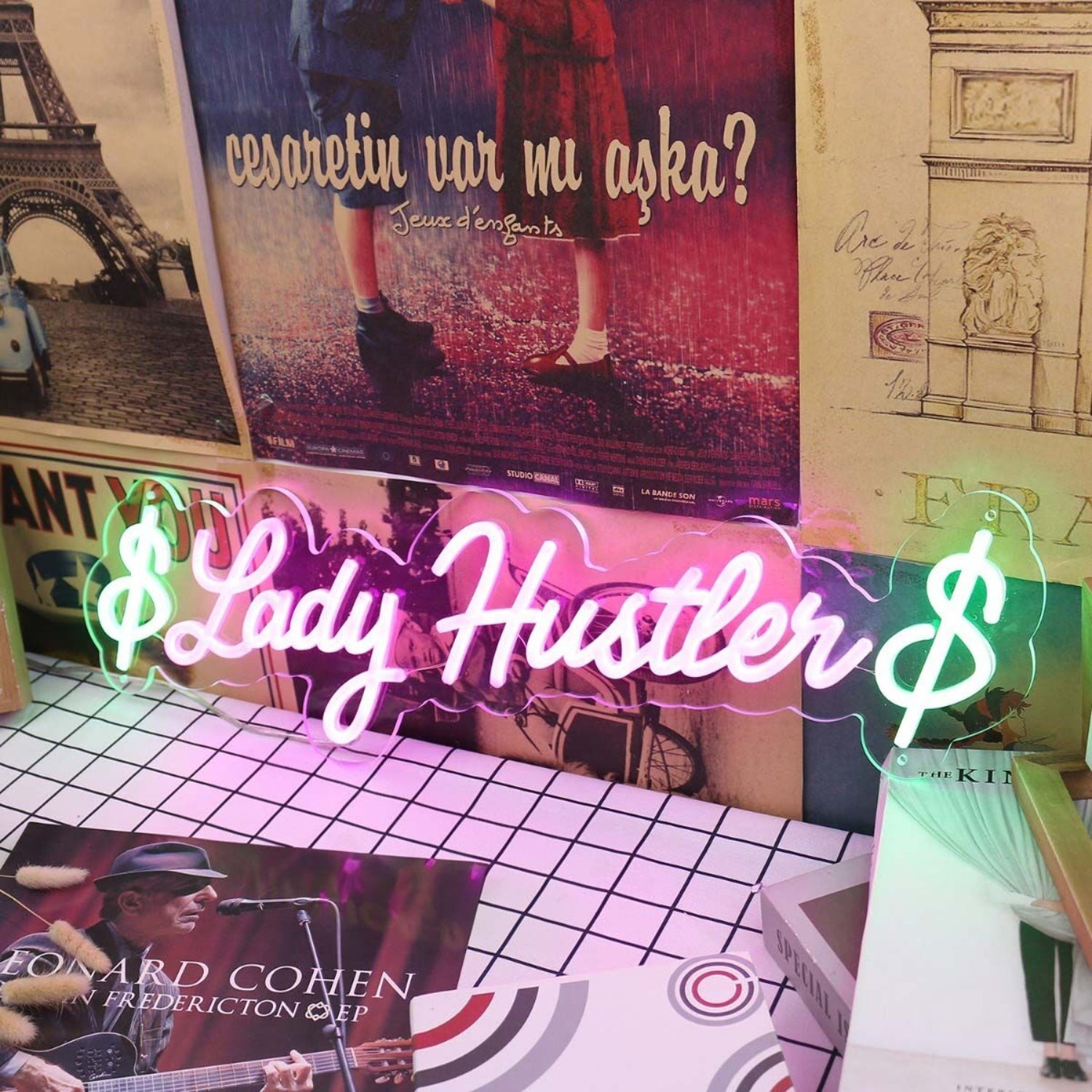Lady Hustlen Custom Led Neon Sign - Shineneon