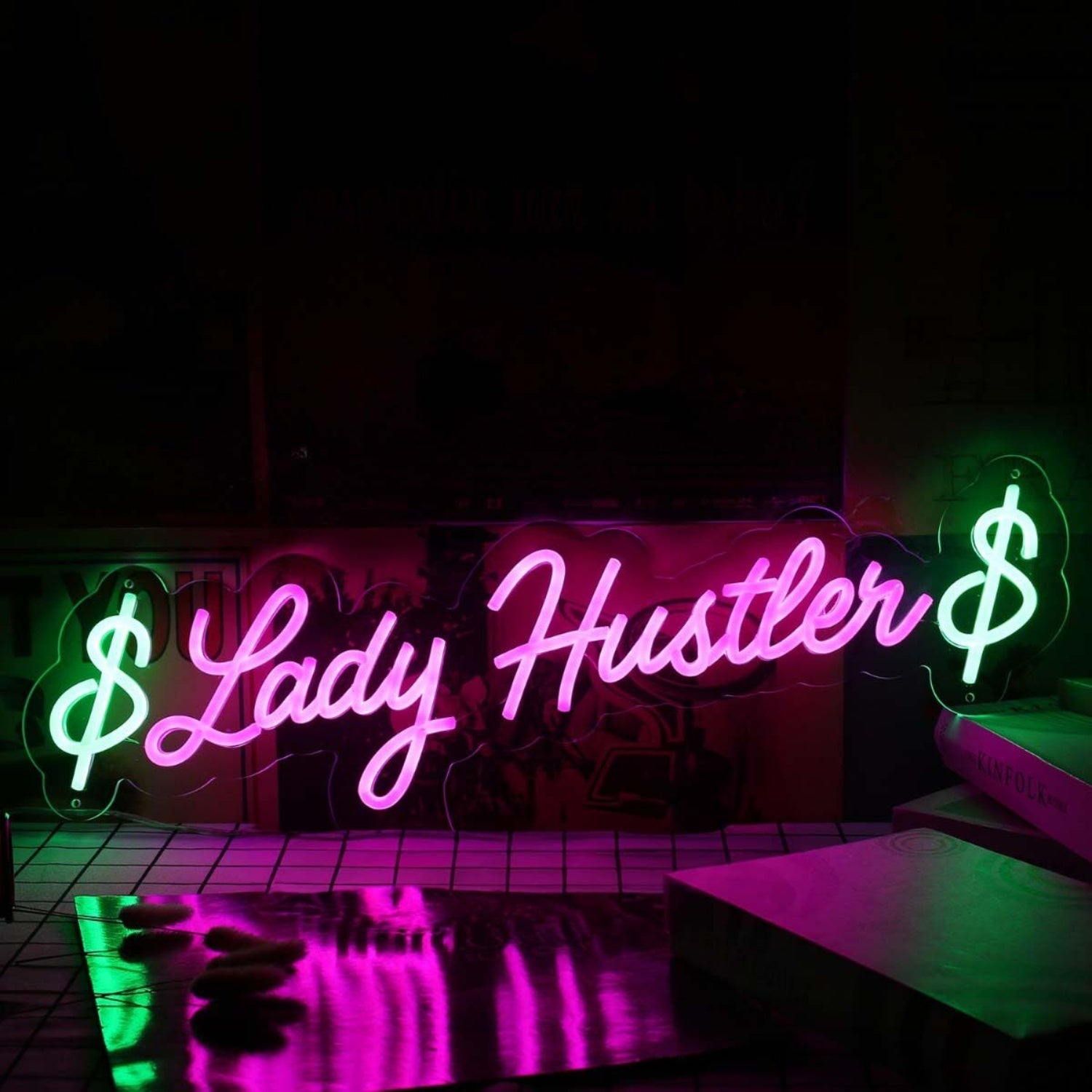 Lady Hustlen Custom Led Neon Sign - Shineneon