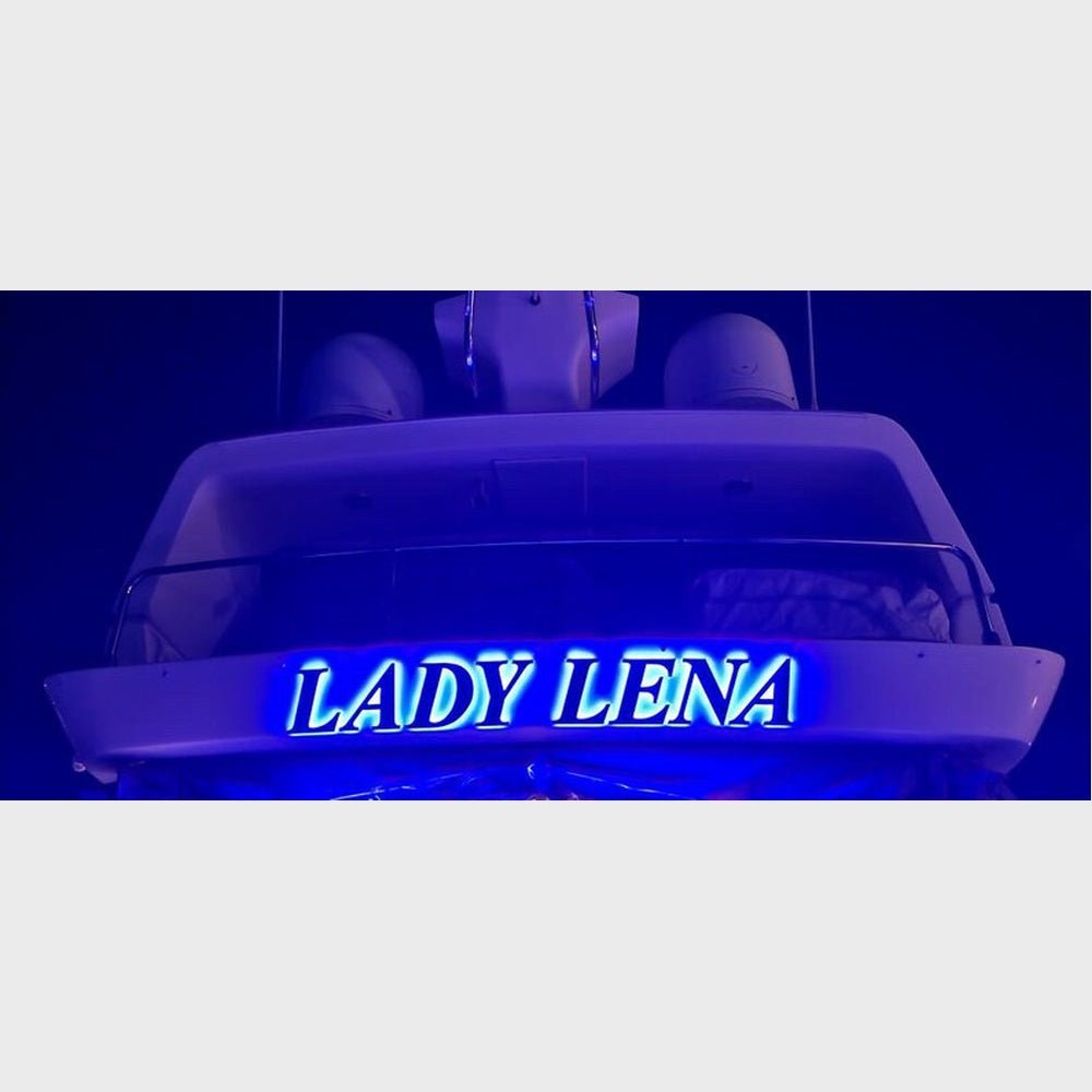 Lady Lena 3D Backlit Channel Letters Led Light Sign - Shineneon