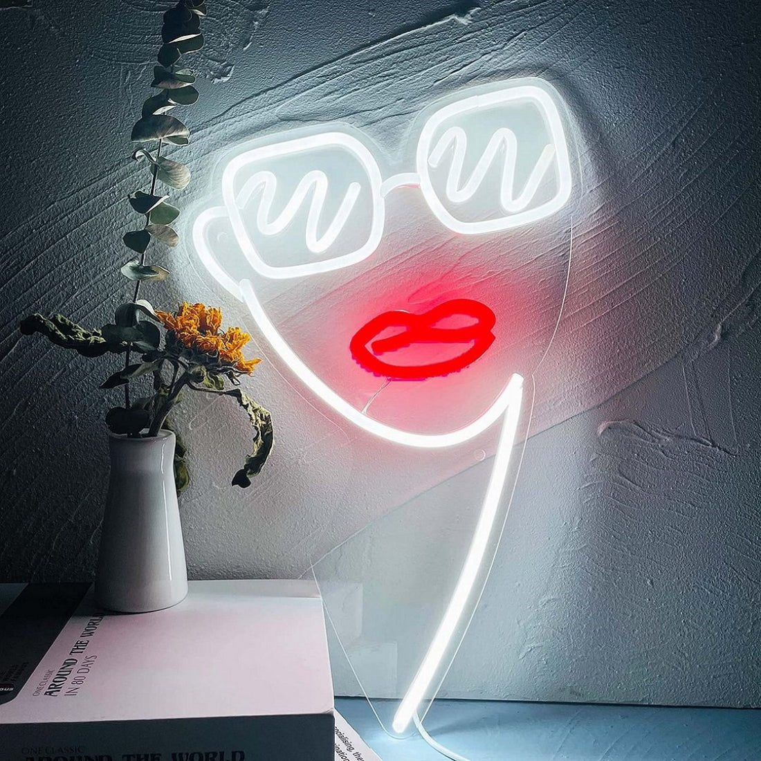 Ladys Face Led Sign Business Neon Sign - Shineneon
