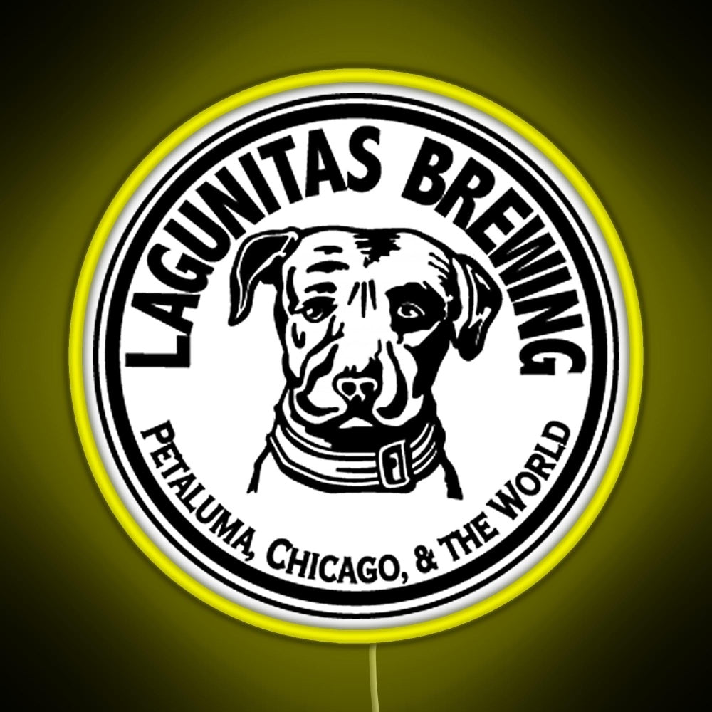 Lagunitas Craft Beer Rgb Neon Sign