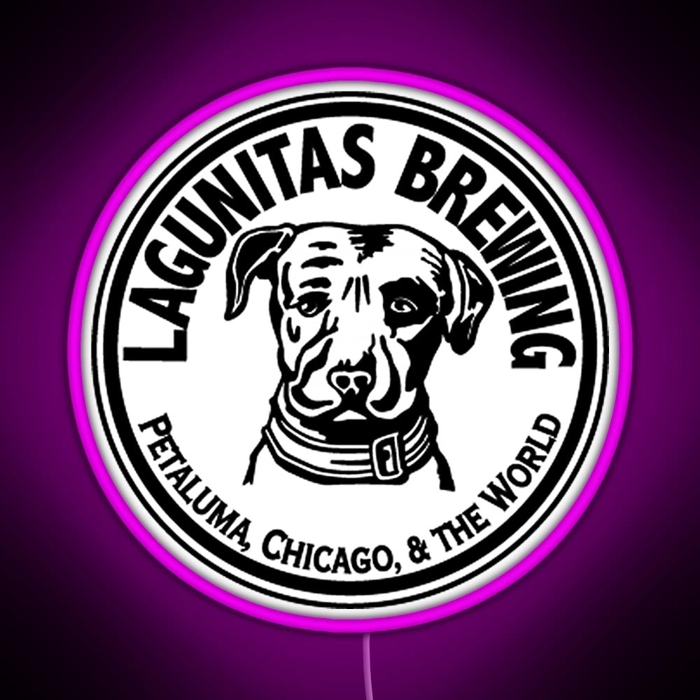 Lagunitas Craft Beer Rgb Neon Sign