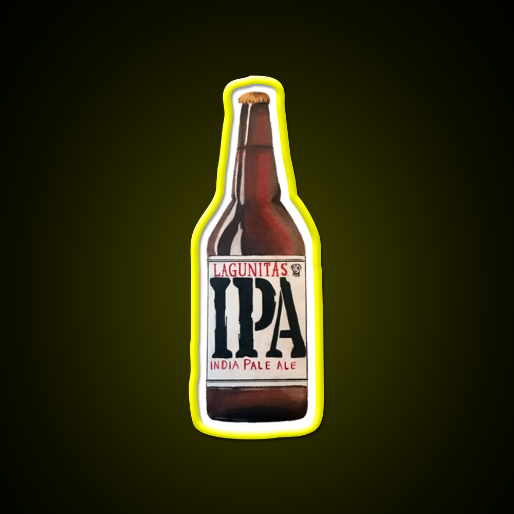 Lagunitas Ipa Bottle Beer Bar Decor Led Neon Sign Rgb Color - LED neon sign view 7