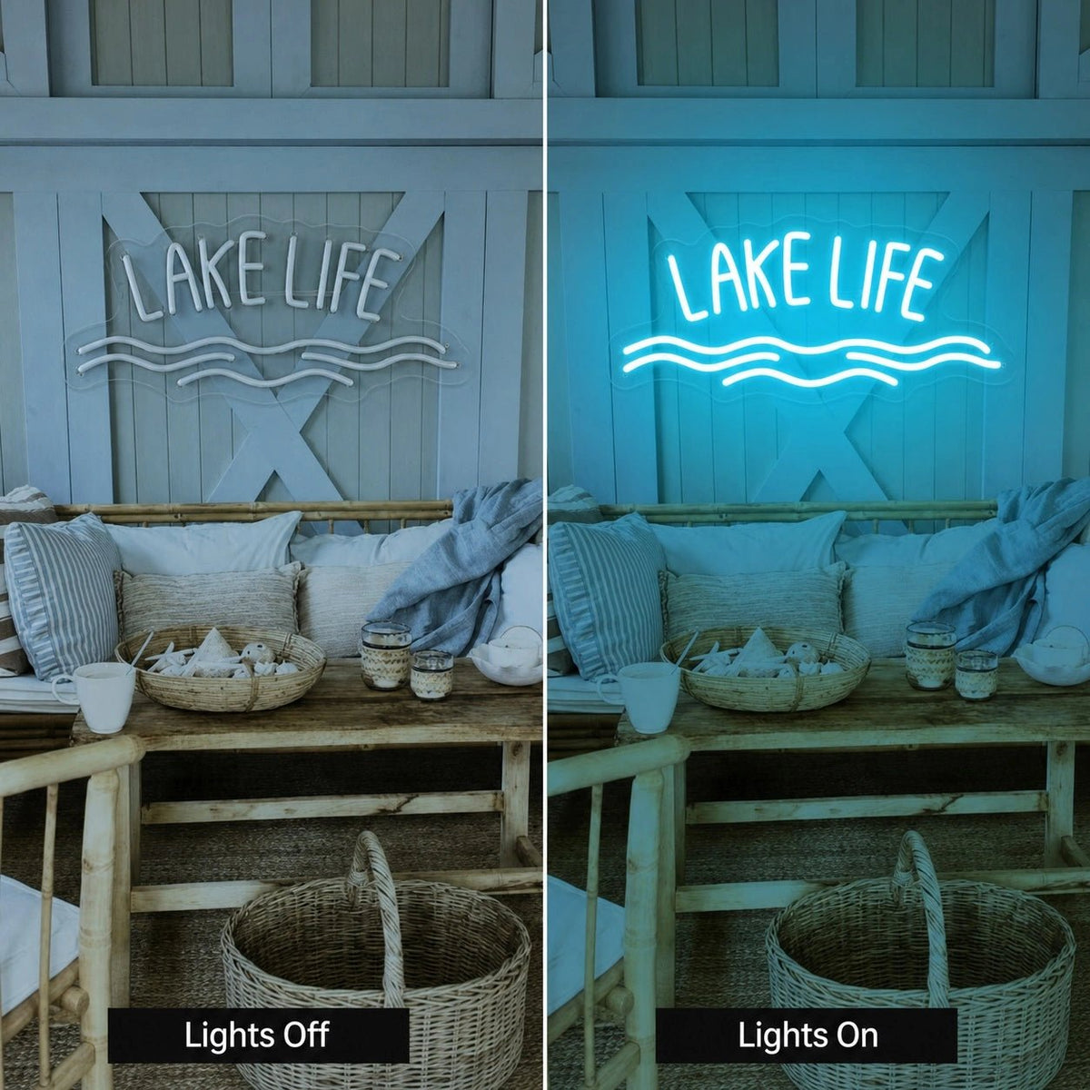 Lake Life LED Neon Sign - Shineneon