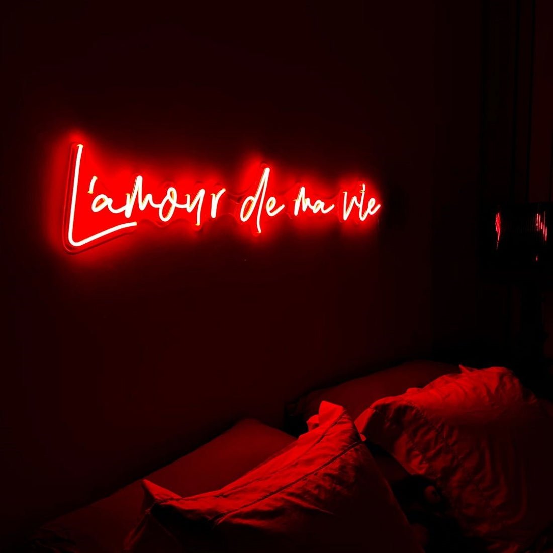 Lamour De Ma Vie Led Sign Business Neon Sign - Shineneon