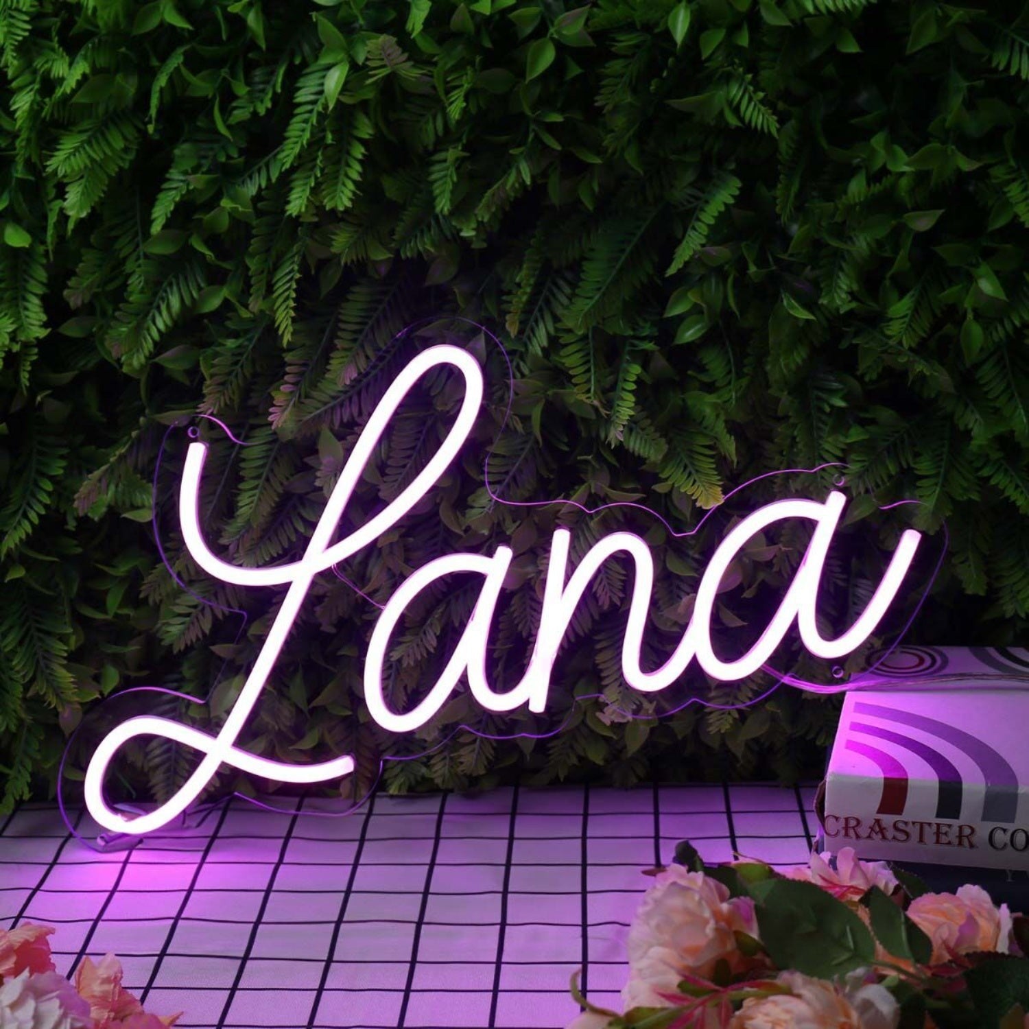 Lana Purple Led Neon Sign - Shineneon