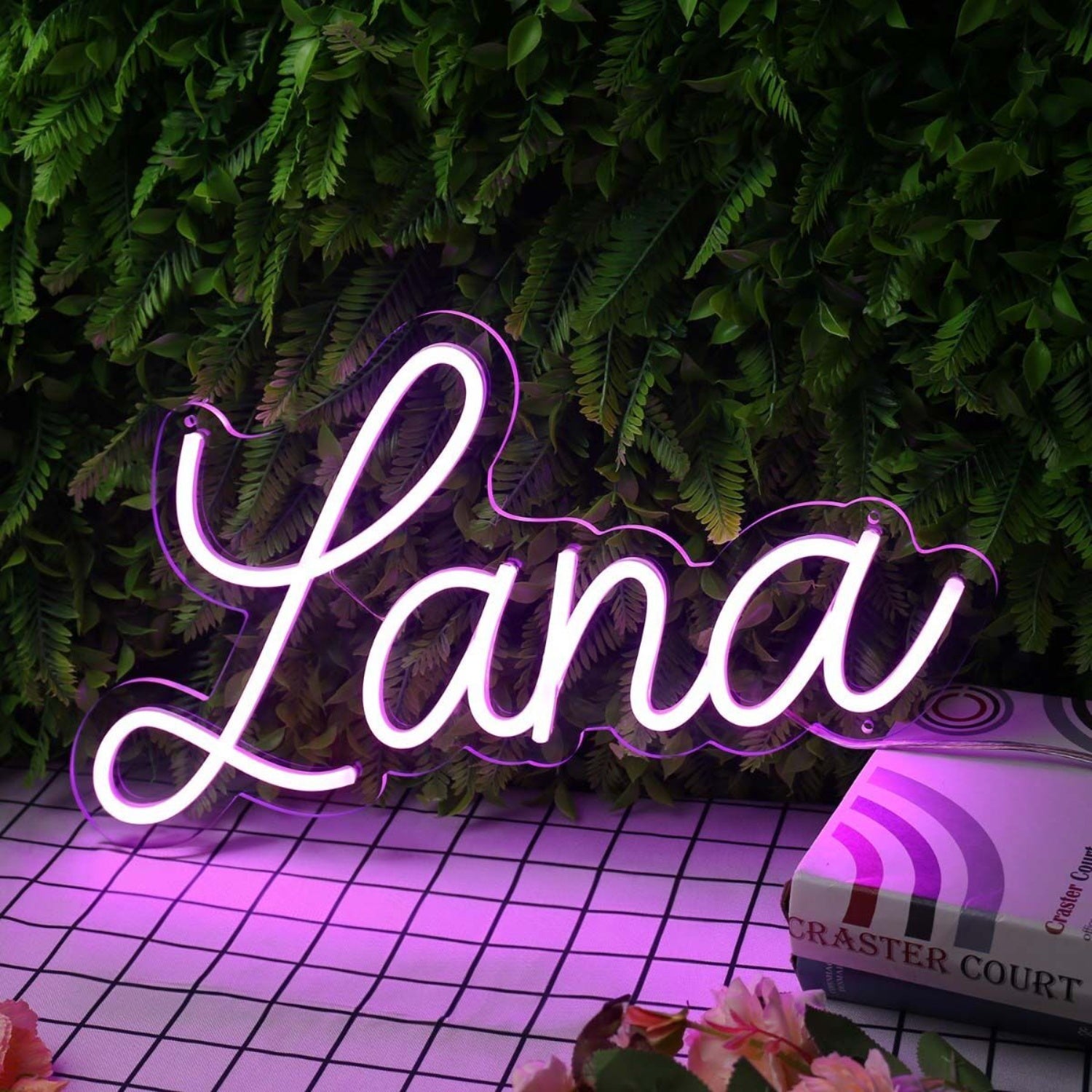 Lana Purple Led Neon Sign - Shineneon