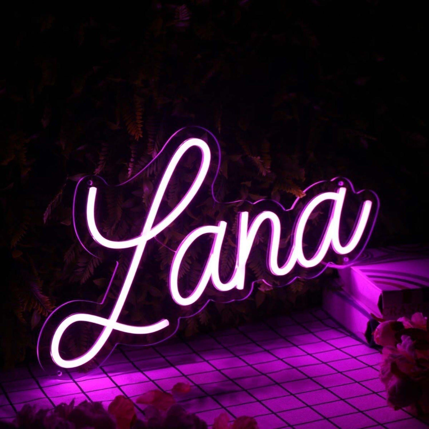 Lana Purple Led Neon Sign - Shineneon