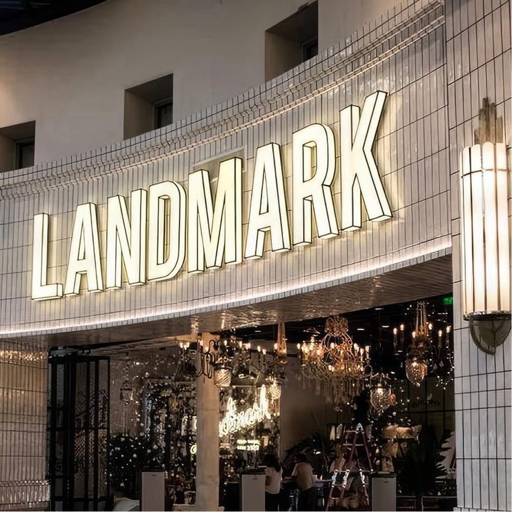 Landmark 3D Frontlit And Backlit Channel Letter Led Light Sign - Shineneon