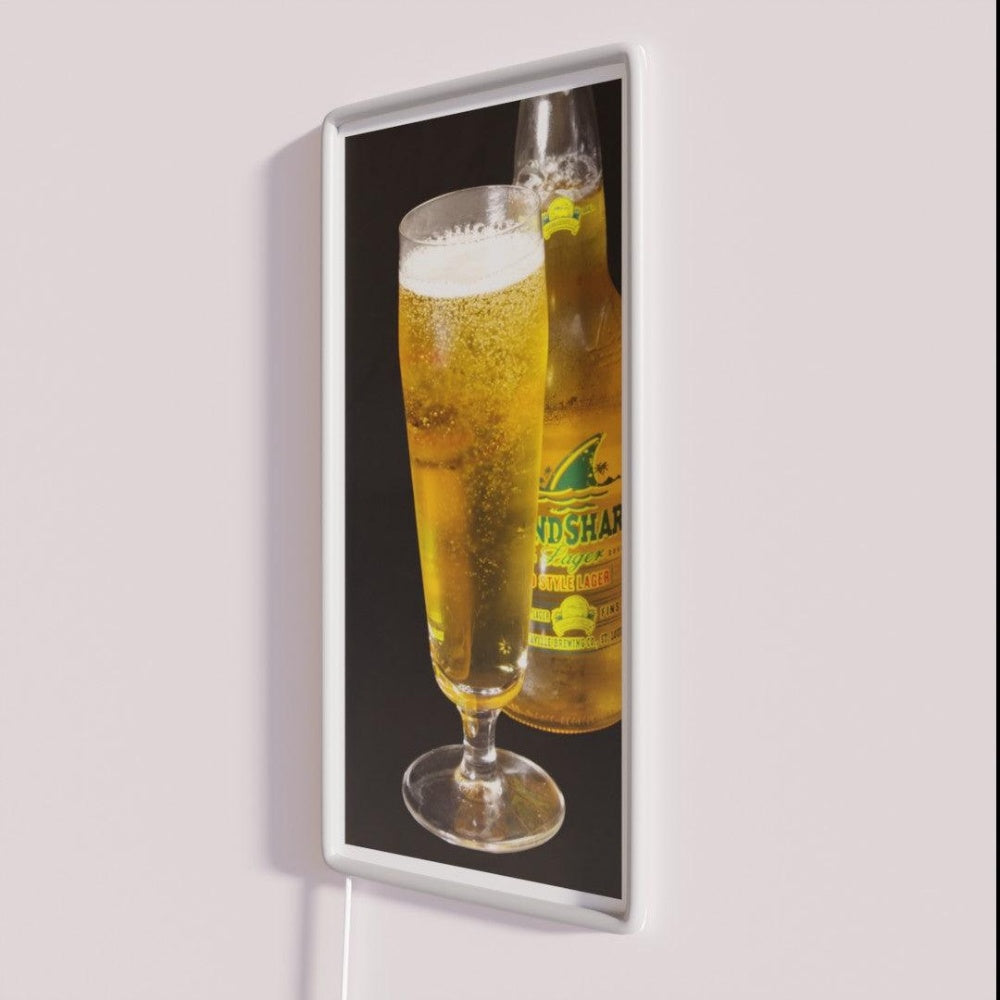 Landshark Beer Photo Rgb Led Neon Sign