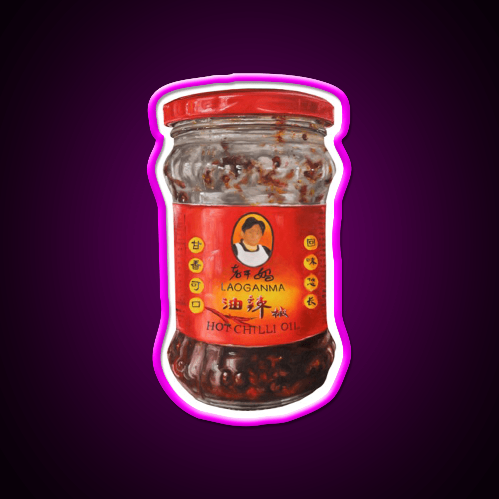 Laoganma Led Neon Sign Chinese Food Rgb Color - Shineneon