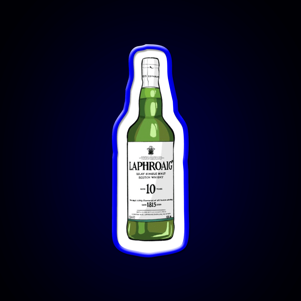 Laphroaig Whiskey Drink Bar Led Neon Sign Rgb Color - Shineneon