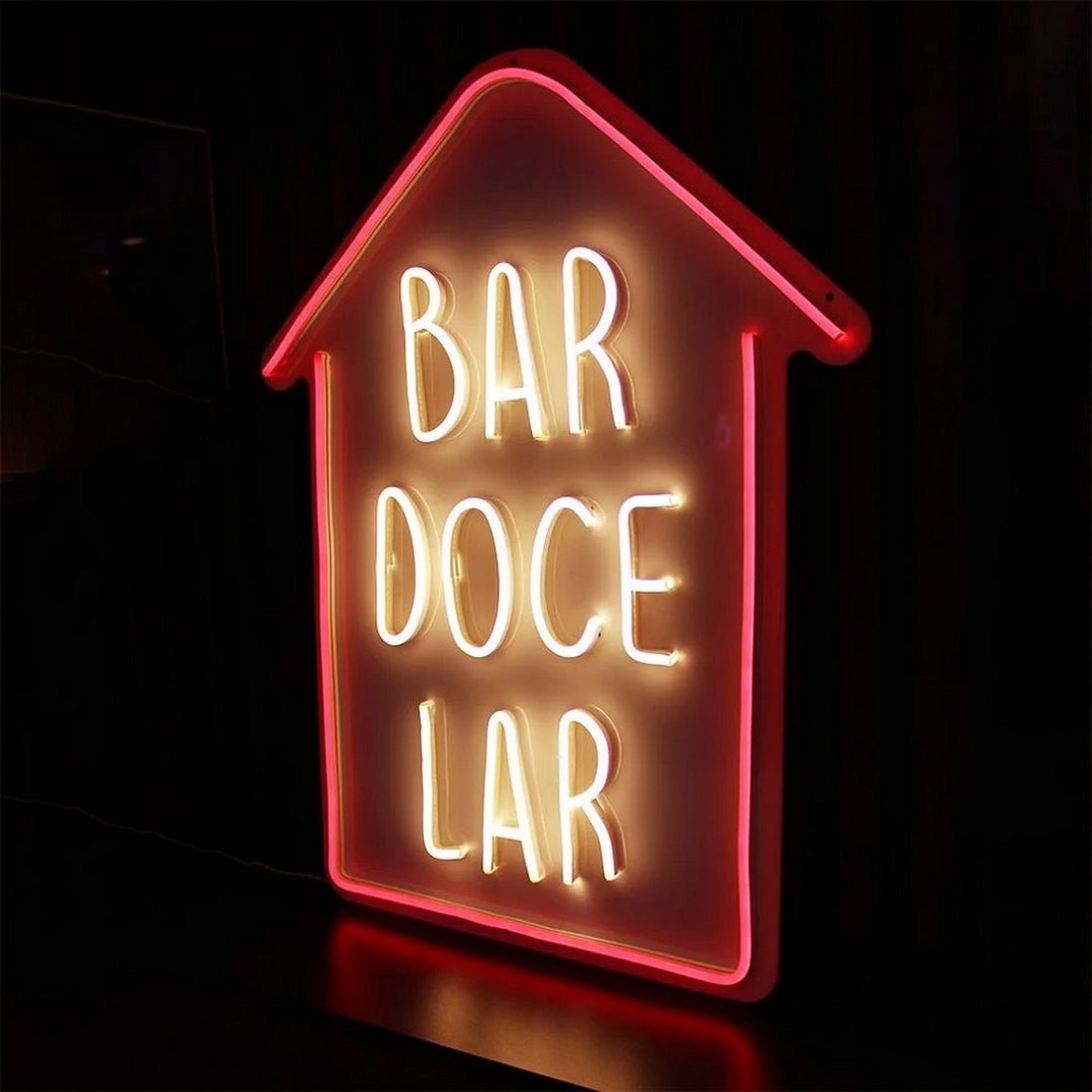 Lar Doce Bar Portuguese Neon Sign Home Sweet Bar Led Sign Business Neon Sign - Shineneon