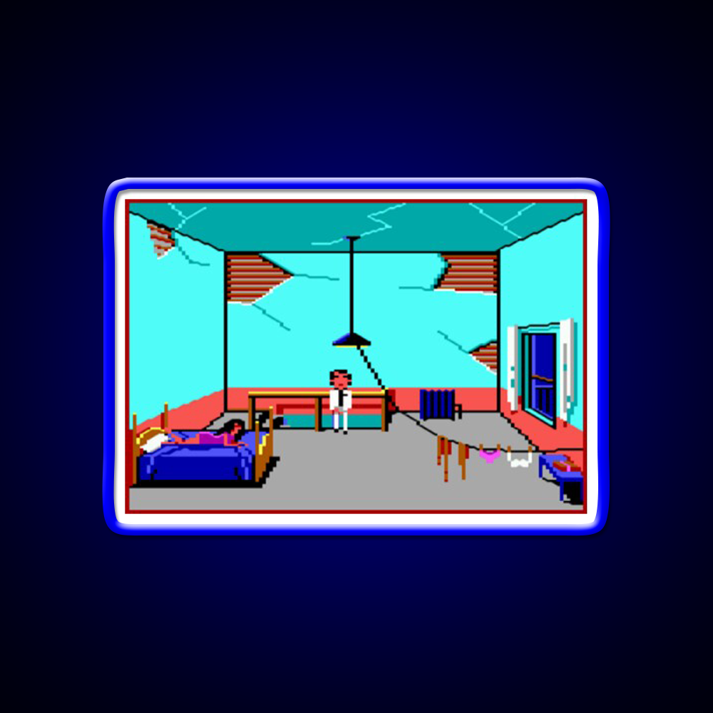 Larry Gets Laid Man Cave Bar Led Neon Sign Rgb Color