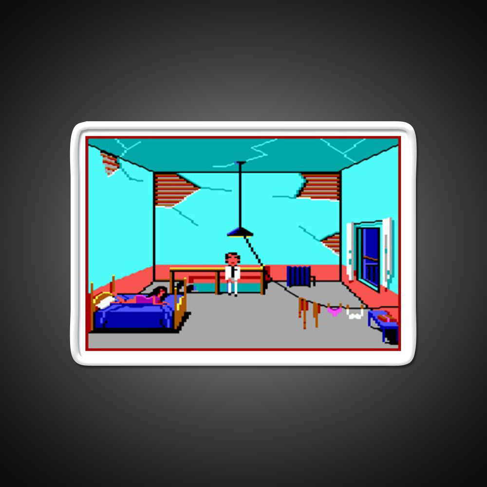 Larry Gets Laid Man Cave Bar Led Neon Sign Rgb Color