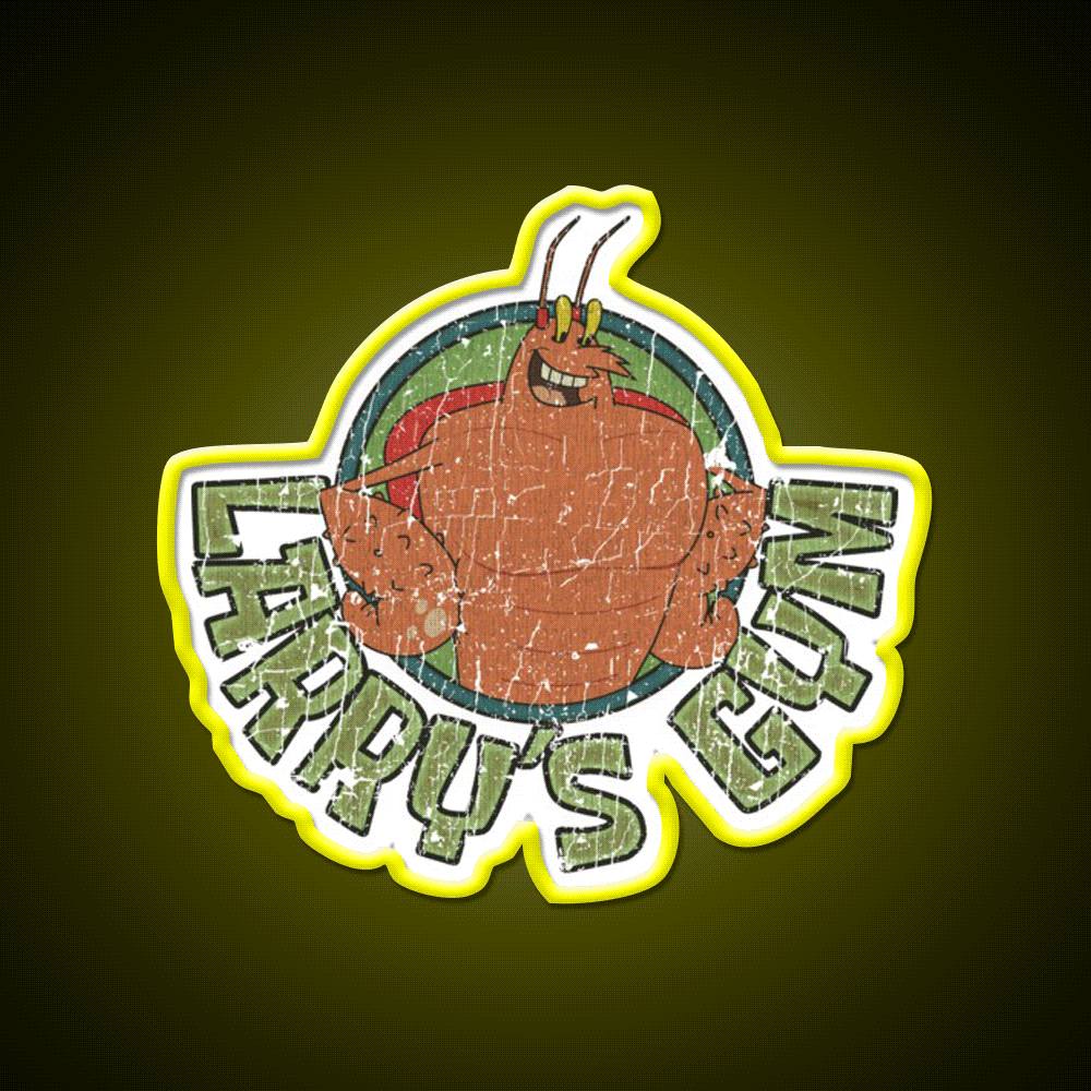 Larrys Gym Bikini Bottom Gym Fitness Led Neon Sign Rgb Color