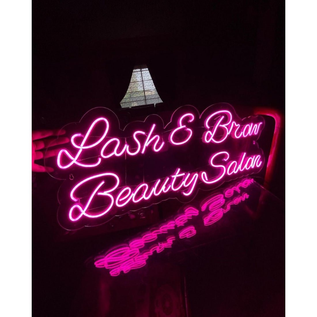 Lash And Brow Beauty Salan Led Sign Business Neon Sign - Shineneon
