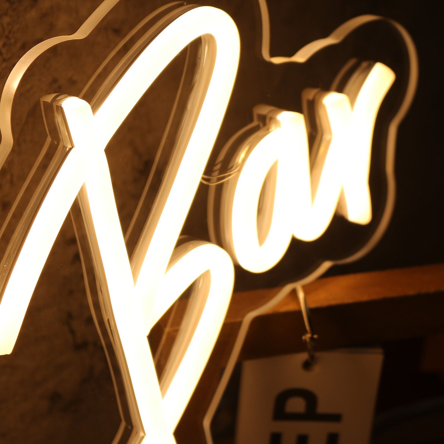 Lash And Wax Bar Yellow Led Neon Sign - Shineneon