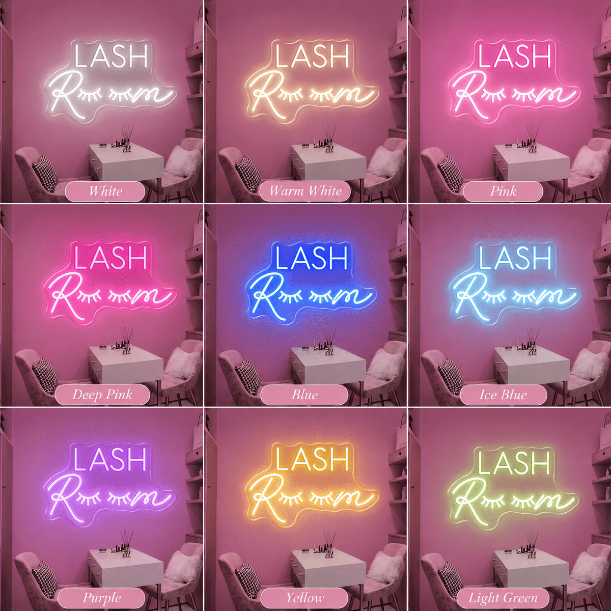Lash Room LED Neon Sign - Shineneon