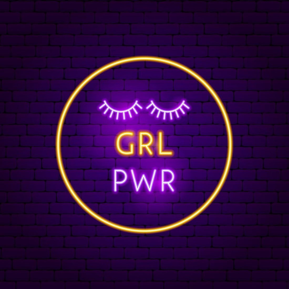 Lashes Grl Pwr Neo Sign Led Business Sign - Shineneon