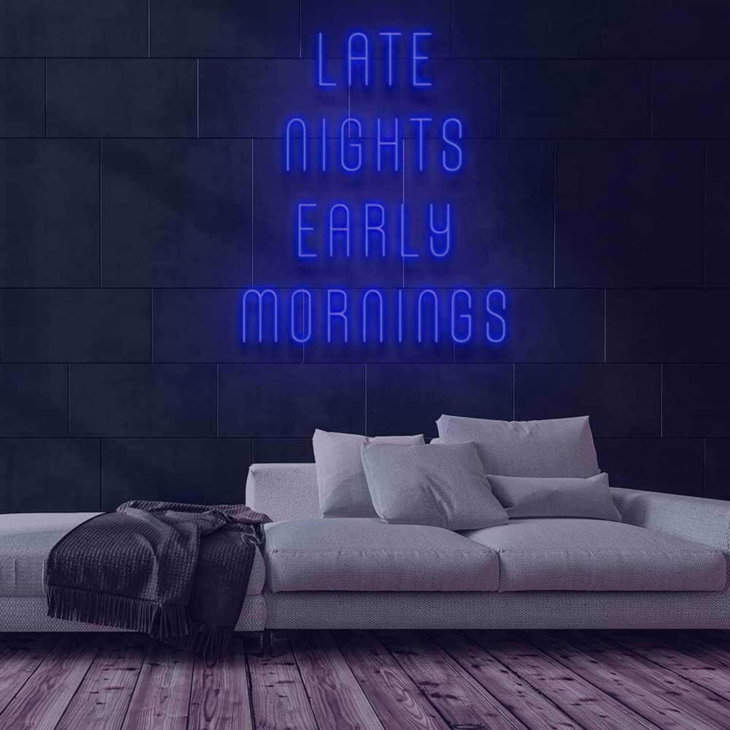 Late Nights Early Mornings Led Neon Sign | Shineneon