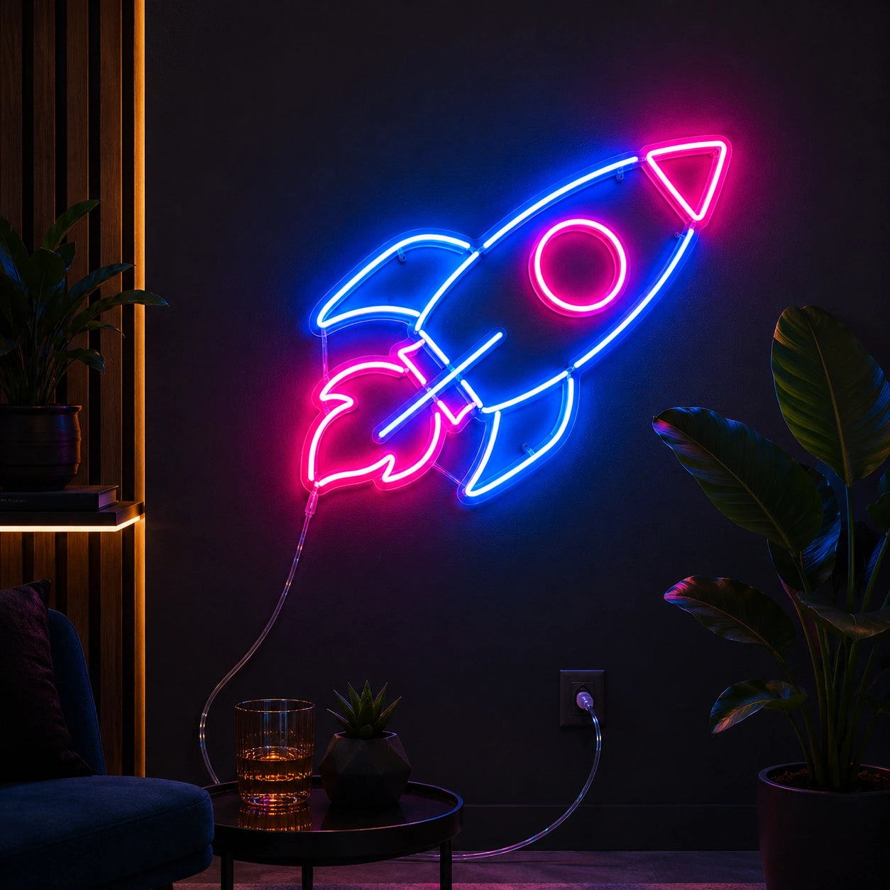 Launch Rocket Neon Sign LED Neon Sign high-converting product image