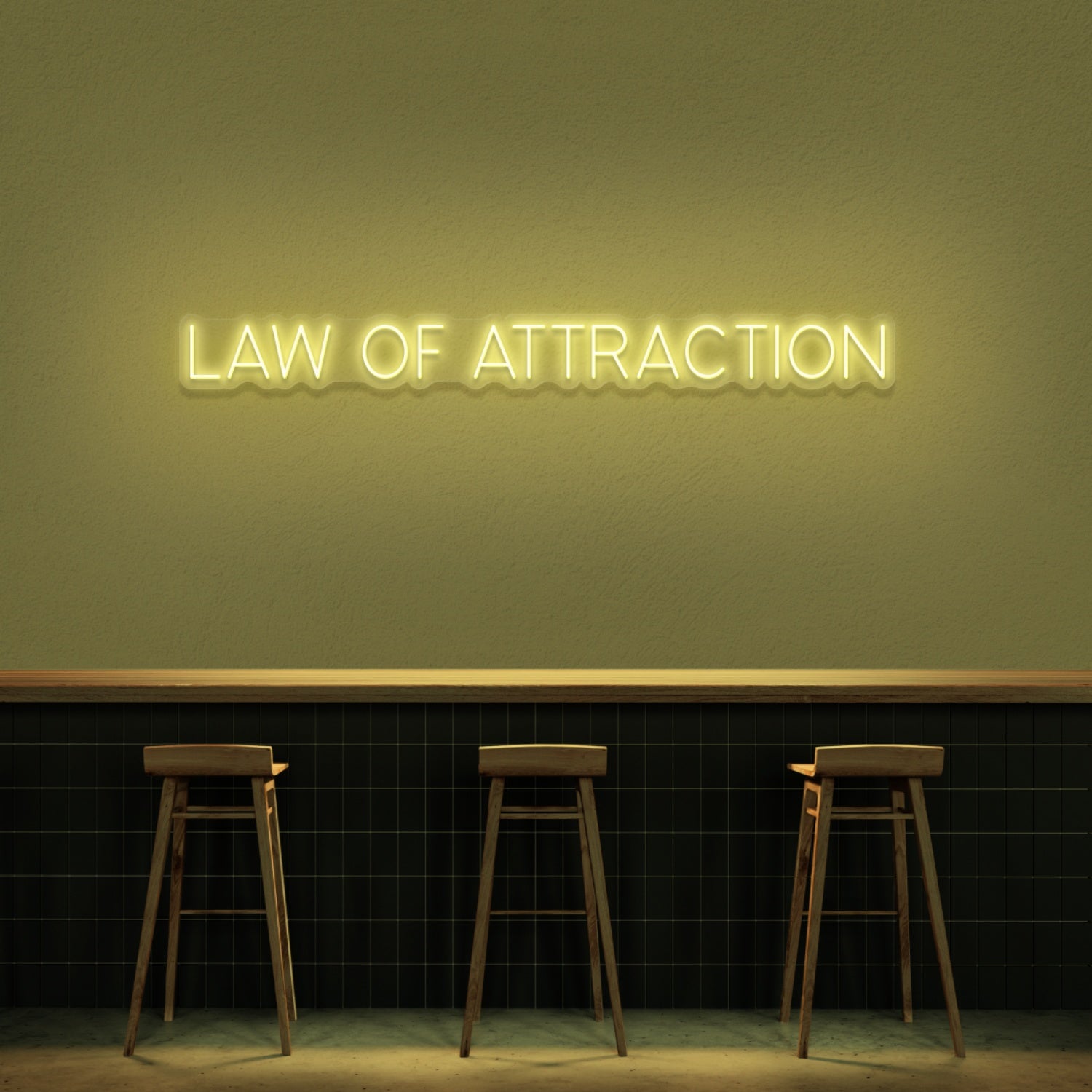 Law Of Attraction Neon Sign | Shineneon
