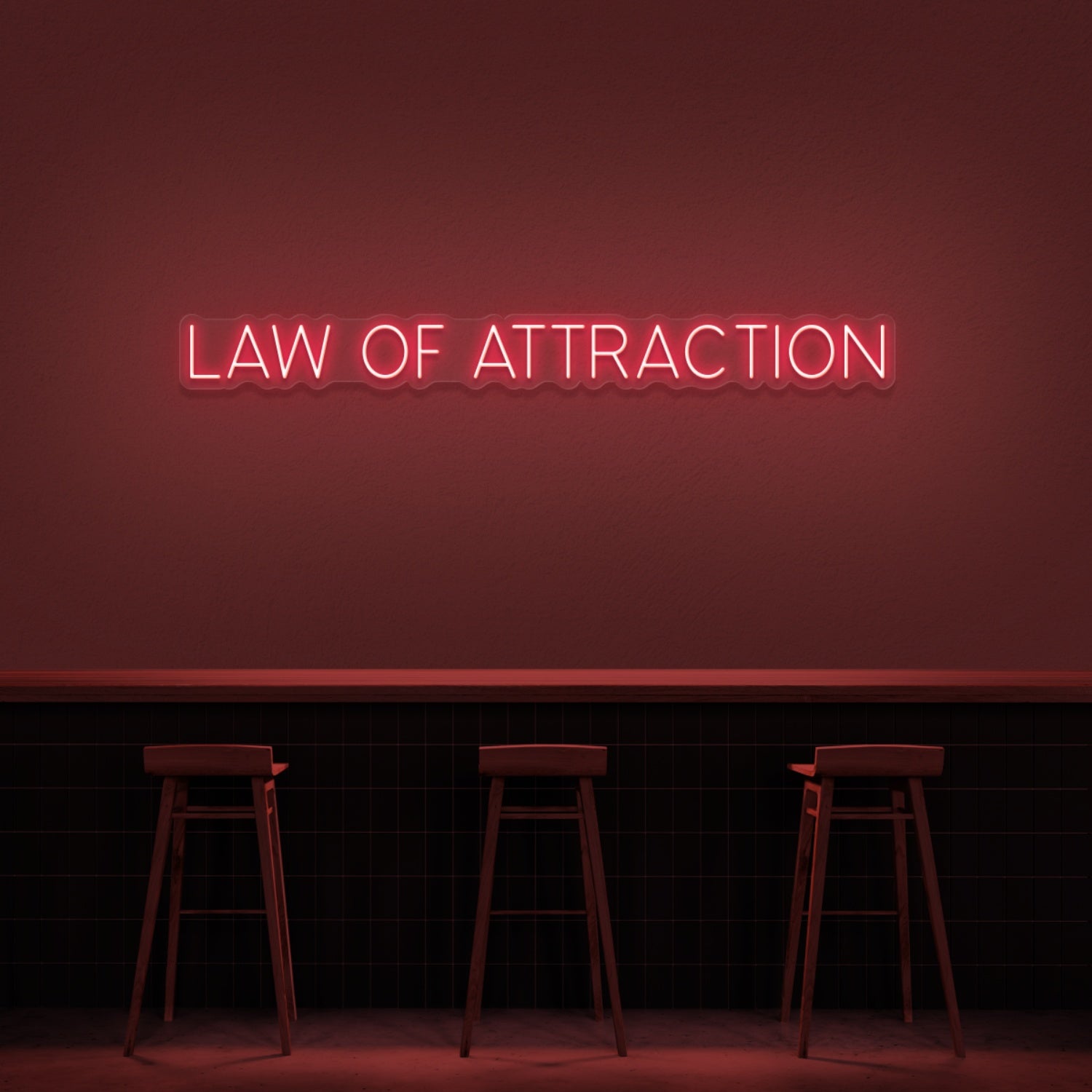 Law Of Attraction Neon Sign | Shineneon