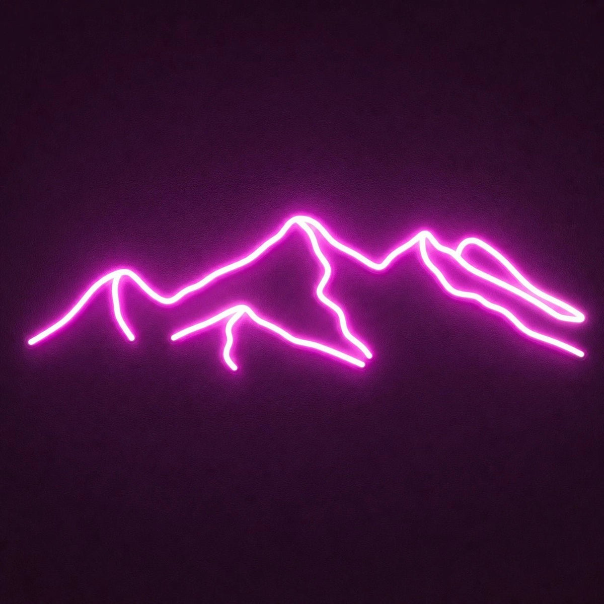 Layered Mountain Ridge LED Neon Sign - Shineneon