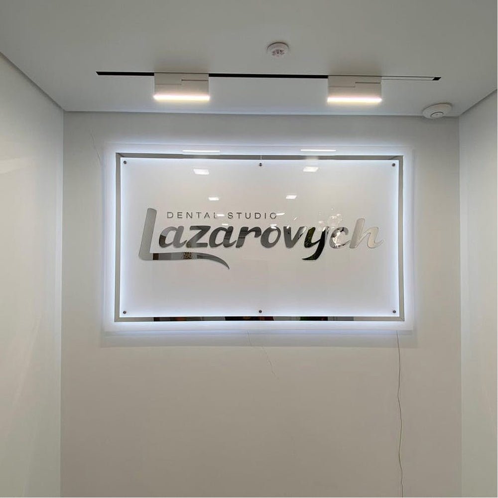 Lazarovych Studio Acrylic Business Logo Sign - Shineneon