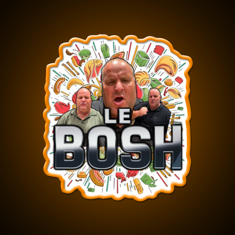 Le Bosh Led Neon Sign Chinese Food Rgb Color