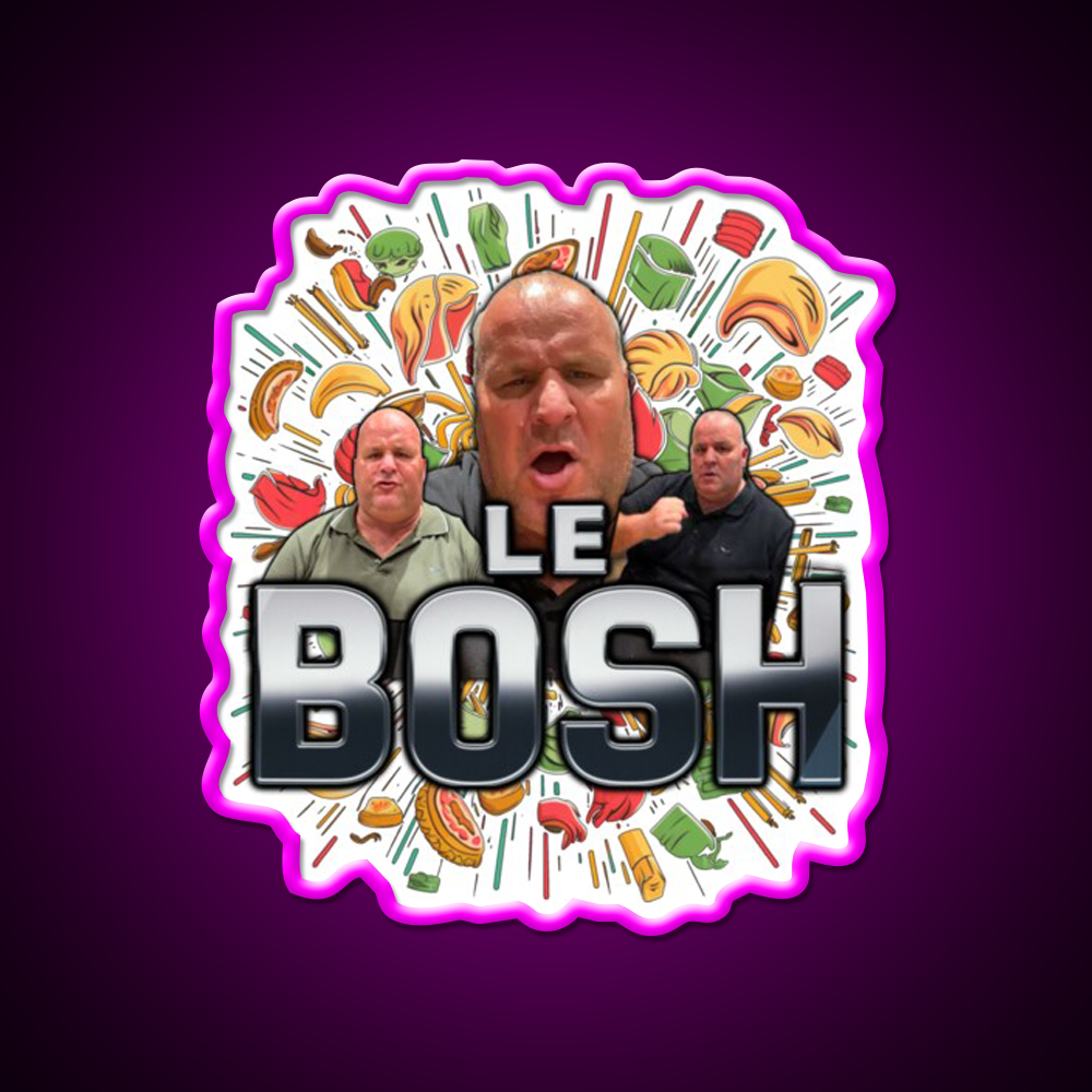 Le Bosh Led Neon Sign Chinese Food Rgb Color